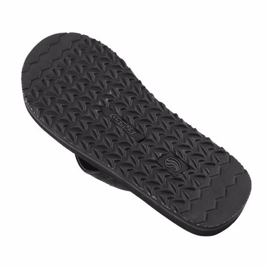 Plage extérieure EVA avec sac en plastique Sansd en caoutchouc sandales en carton pantoufles pour hommes